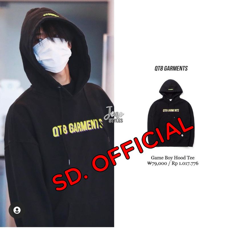 Jaket Hoodie Jumper NCT JENO QT8 Garments Sablon DTF