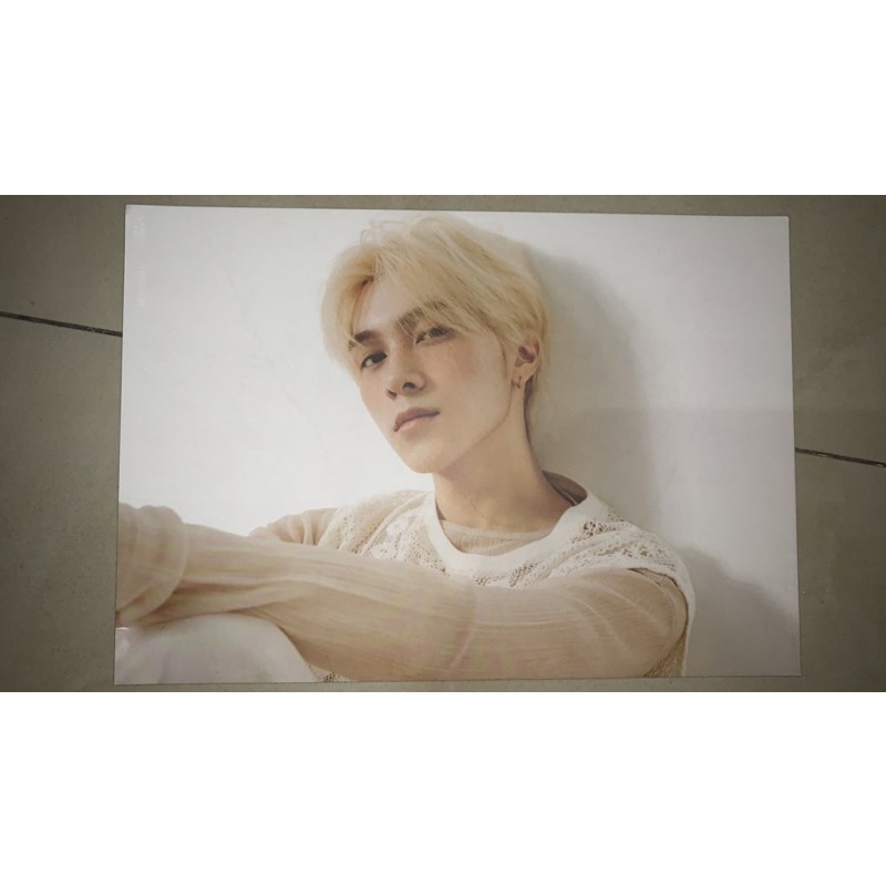 poster a4 hendery WayV sg21 seasons greetings 2021