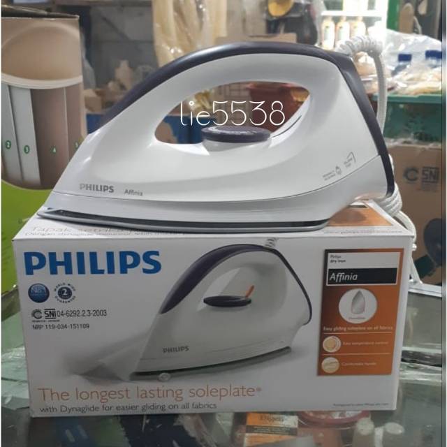 Setrika Philips Gc Affinia Dry Iron Shopee Indonesia