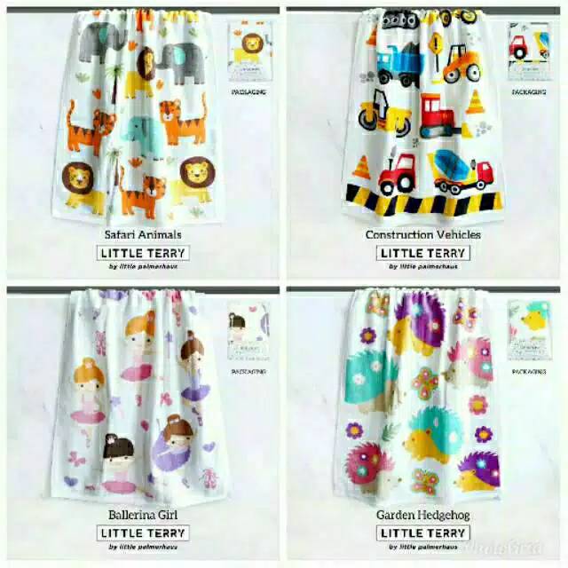 Ready Bandung Handuk Bayi Little Terry , Handuk Bayi Premium Jepang