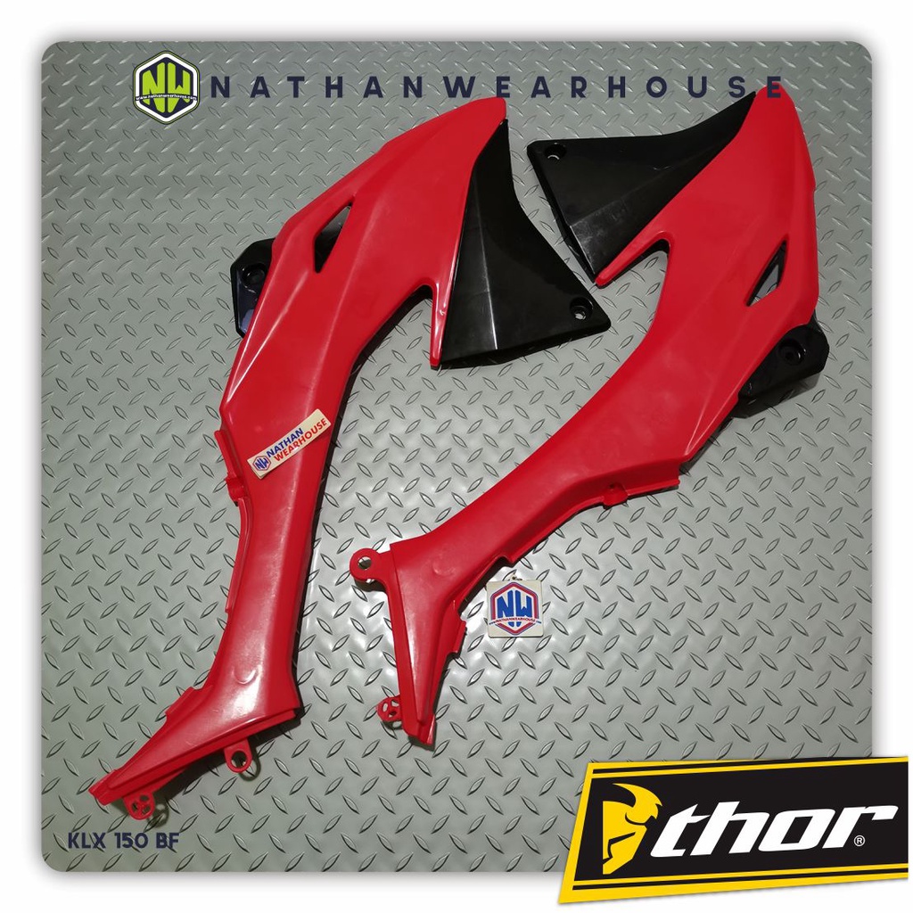 Cover Tutup Sayap Depan Tanki tangki Legshield legsil KLX 150 BF Thor