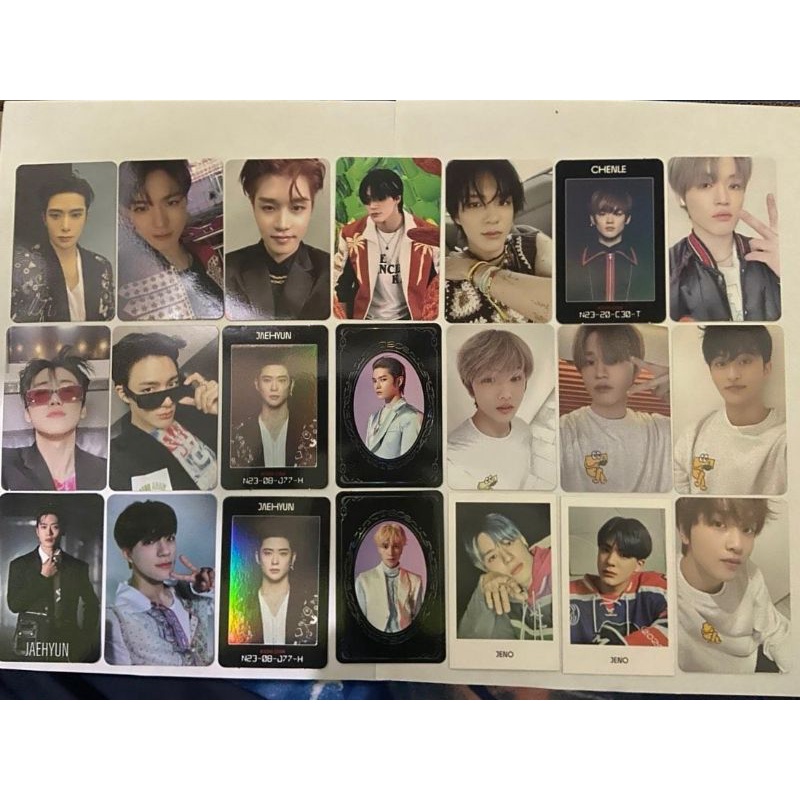 pc jaehyun jeno taeyong nct 2020 arrival departure fast future hello future official photocard nct d
