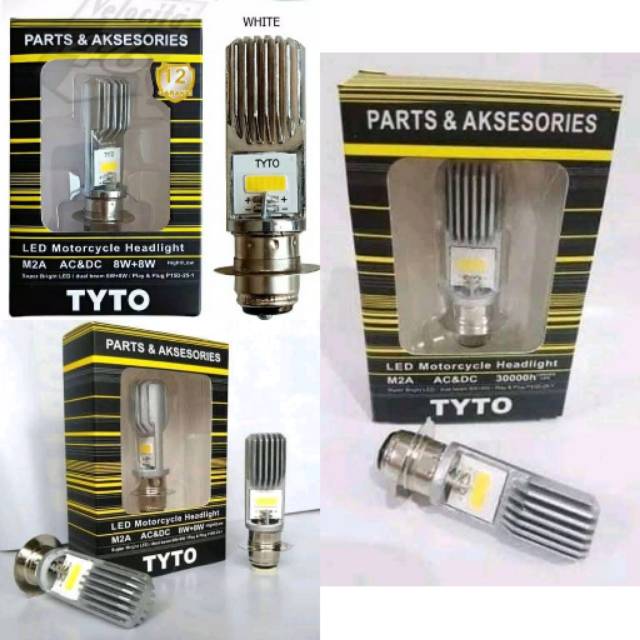Lampu led utama H6 tyto m2a motor