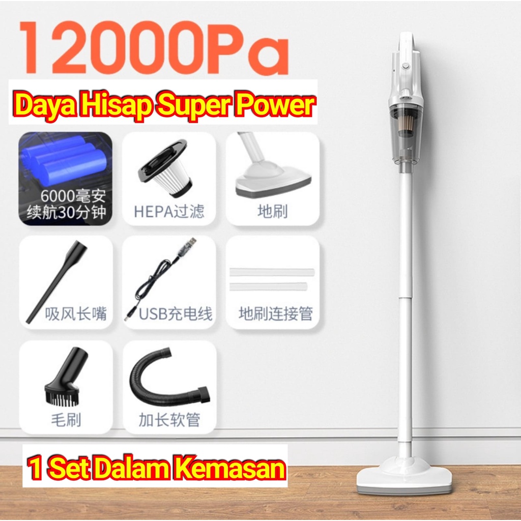 Wireless Vacuum USB / Cleaner Home Vacum Car / Penyedot Debu Vakum Mobil /Vacum Rumah / penyedot debu