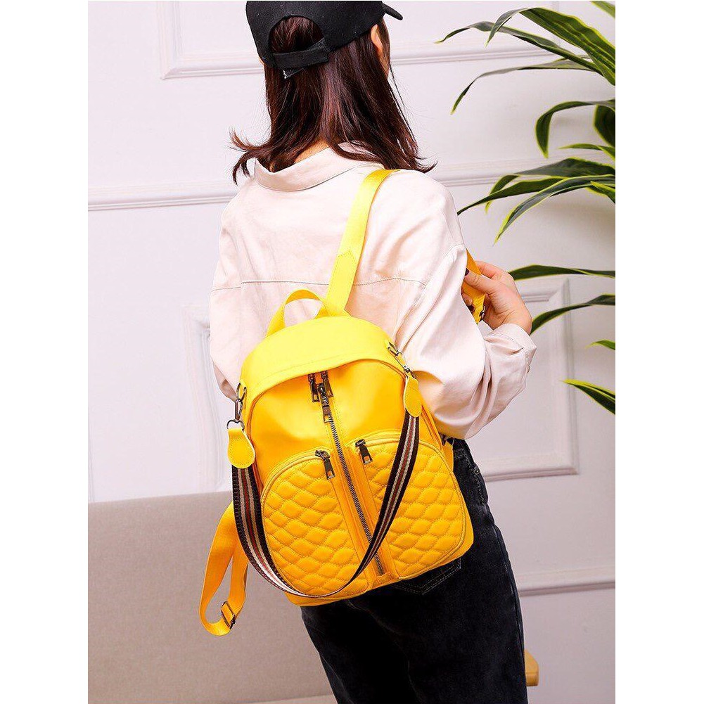 201604 Tas Punggung Cewek Nylon Ransel Wanita Import Nilon Backpack Cewe Impor (1 KG MUAT 2) BQ3354 JTF525 EL6004