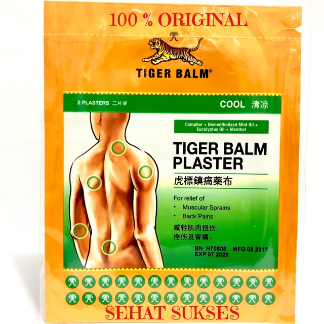 KOYO TIGER BALM PLASTER ( COOL ) ~ KOYO PEREDA NYERI OTOT