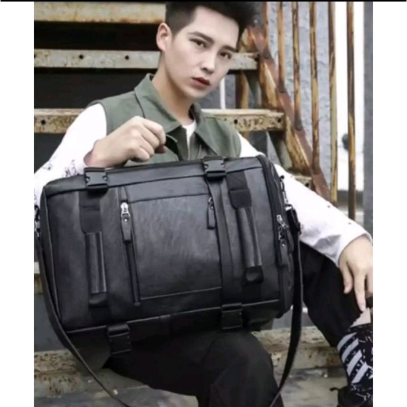 TAS RANSEL KULIT PRIA TAS PUNGHUNG IMPORT BACKPACK PREMIUM IMPORT