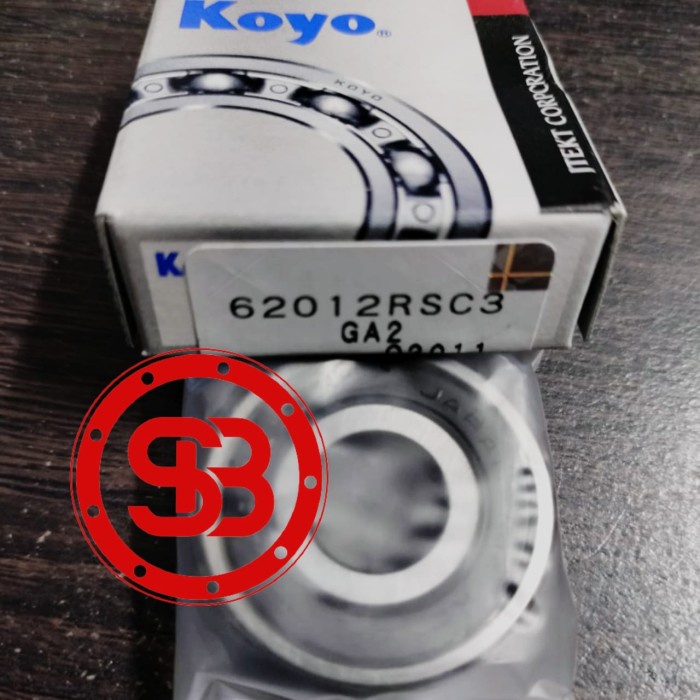 Bearing 6201 2RS / 6201 2RS C3 KOYO JAPAN ORIGINAL