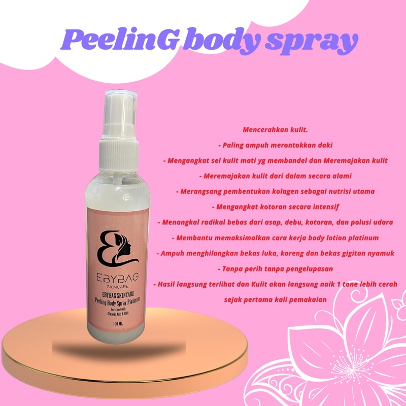 WHITENING || PEELING BODY SPRAY PLATINUM
