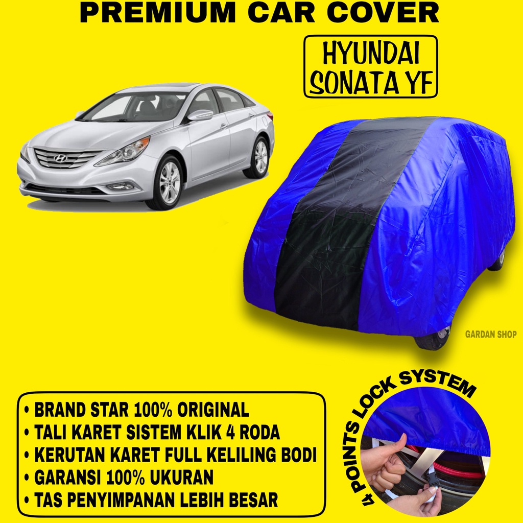 Body Cover HYUNDAI SONATA YF BIRU HITAM Penutup Bodi Mobil Hyundai Sonata Yf Waterproof PREMIUM