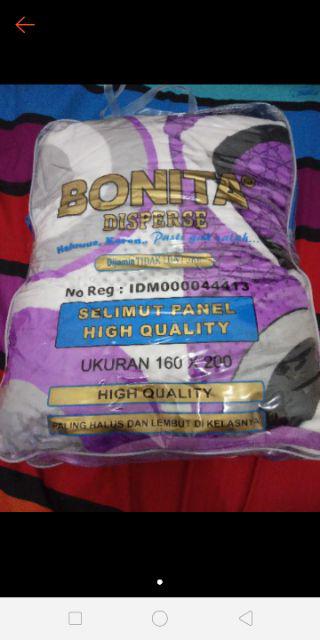 Selimut Bonita Premier Uk 160x200 Bellavista