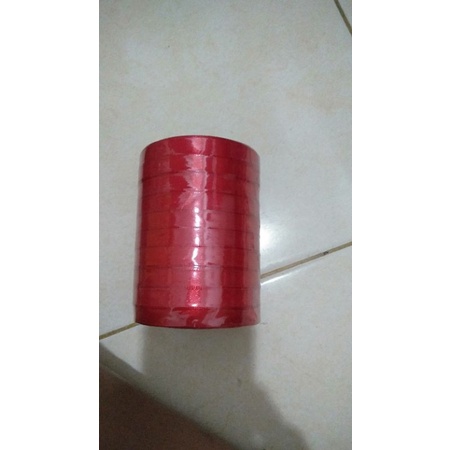 

pita satin merah 1cm