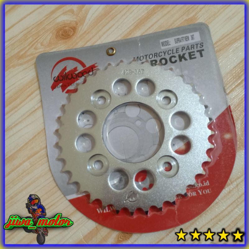 gear gir belakang wilwood 428 motor supra x 125 karisma blade revo absolute supra fit new ukuran 31 