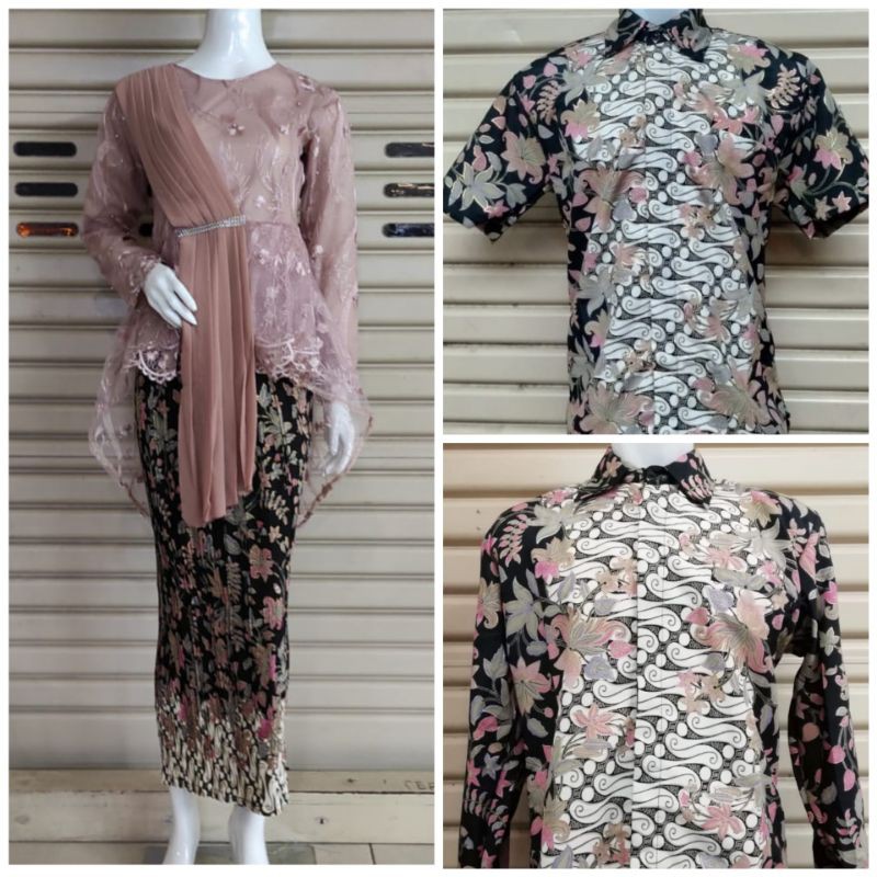 KEBAYA COUPLE TUNANGAN/ COUPLE KEBAYA MODERN/ KEBAYA TUNANGAN/ KEBAYA COUPLE/KEBAYA WISUDA/ KEBAYA TULLE-3