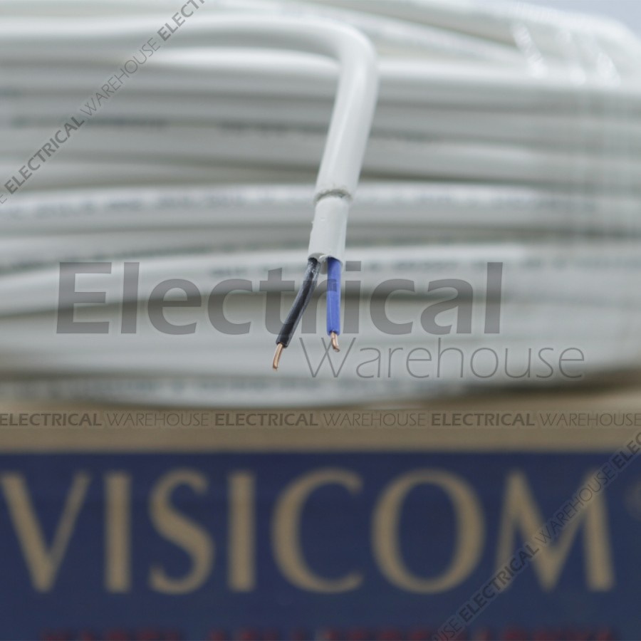 Kabel NYM 2x1.5mm2 VISICOM Meteran (2x1.5mm 2x1.5 2x1,5) SNI LMK