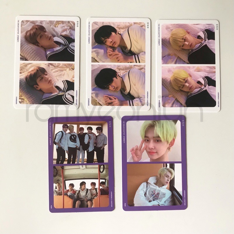 PHOTOCARD OFFICIAL PC TXT ALBUM TDCE ETERNITY