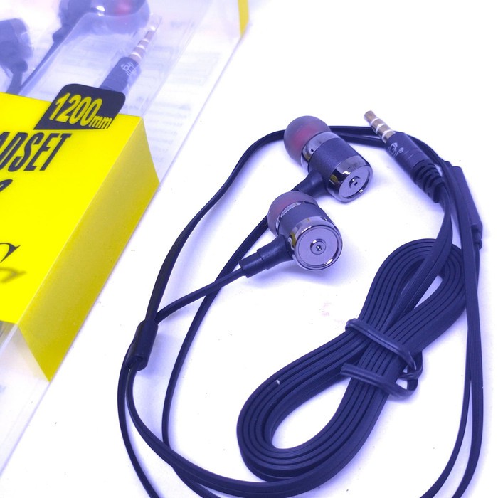 (NEW) Headset earphones papada PA 200 original 100% with mic (BY 88ACC)