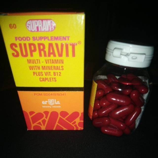Supravit Obat Vitamin harian ayam (TERLENGKAP)