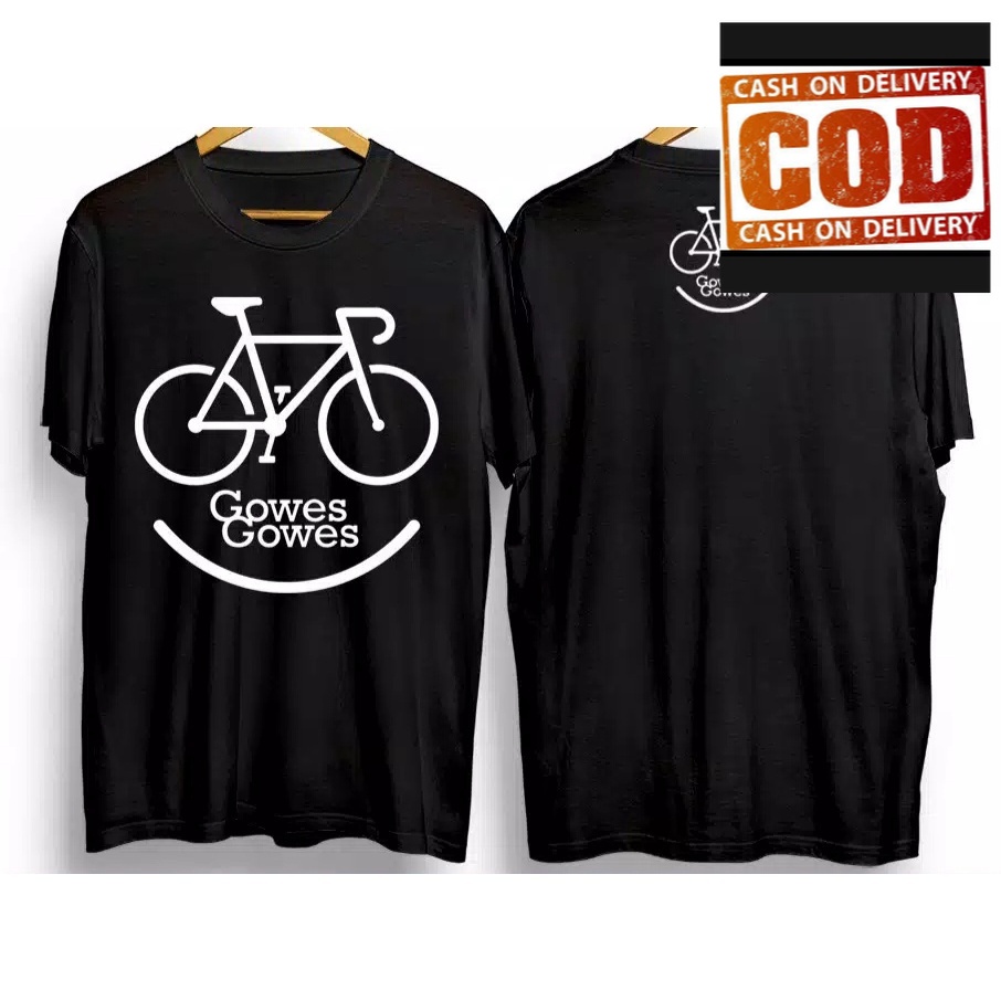 (COD) KAOS GOWES GOWES /  SEPEDA /  GOWES / TSHIRT BAJU KEREN TERLARIS