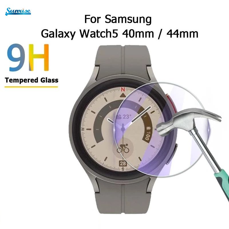 Pelindung Layar Full Cover Anti Gores Sensitivitas Tinggi 40 / 44MM Untuk Samsung Galaxy Watch 5