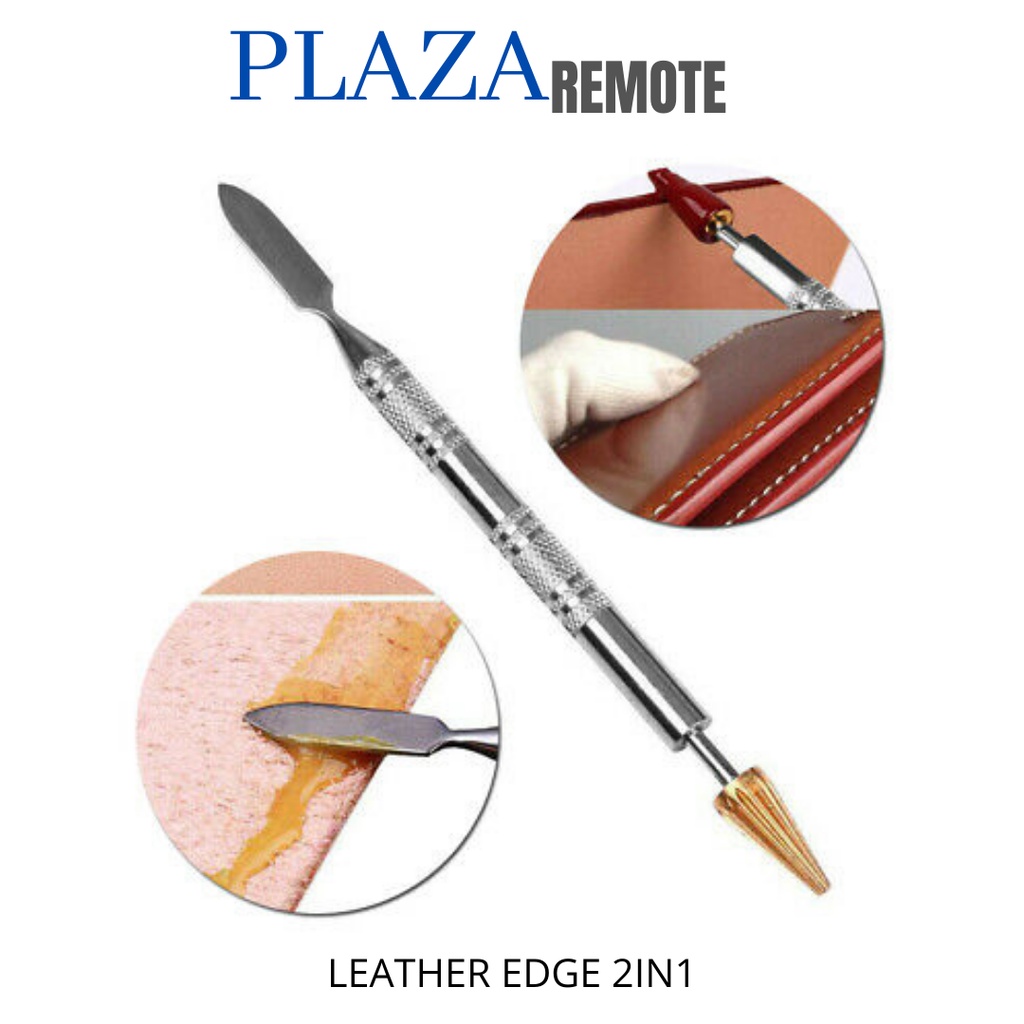 Alat cat pinggir kulit 2in1 leather edge paint applicator