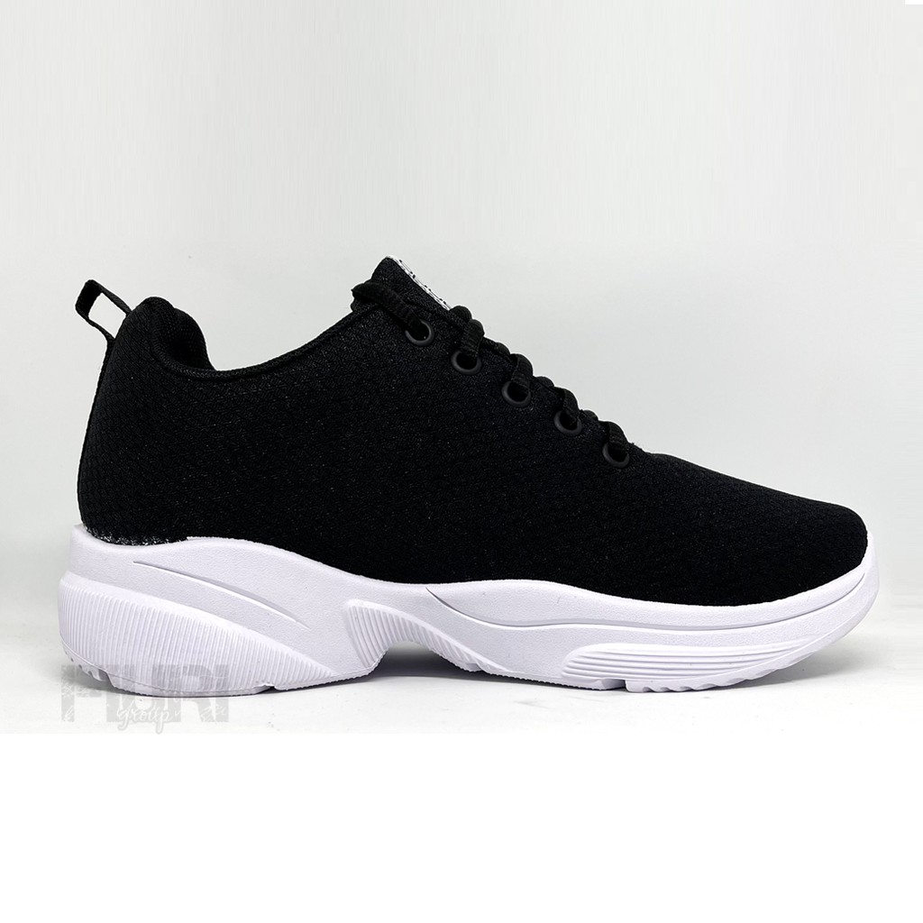 FIURI - Ando Original - FRESTY 37-40 HITAM PUTIH - Sepatu Kets Wanita - Sepatu Sneakers Wanita - Sepatu Olahraga Sport Wanita - Sepatu Casual - Sepatu Jogging Lari Fitness Gym Senam Wanita - Sepatu Anak Perempuan Cewek -Sepatu Sekolah Bertali SD SMP SMA-3