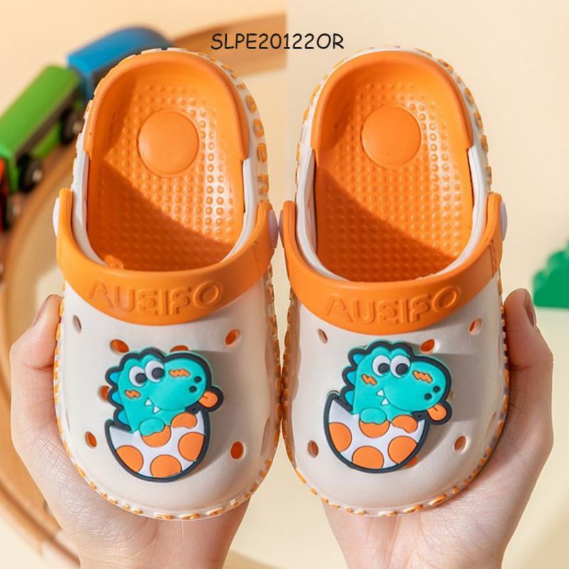 Sandal Anak Crocs, sepatu sandal anak anak karet import motif animal