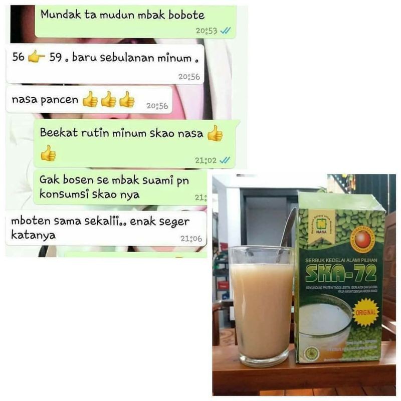 

susu kedelai Skao NASA