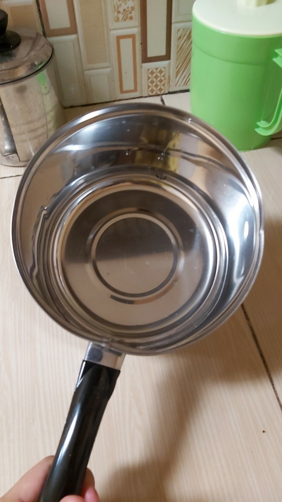 Rosita Panci Susu Stainless Steel Gagang 17cm