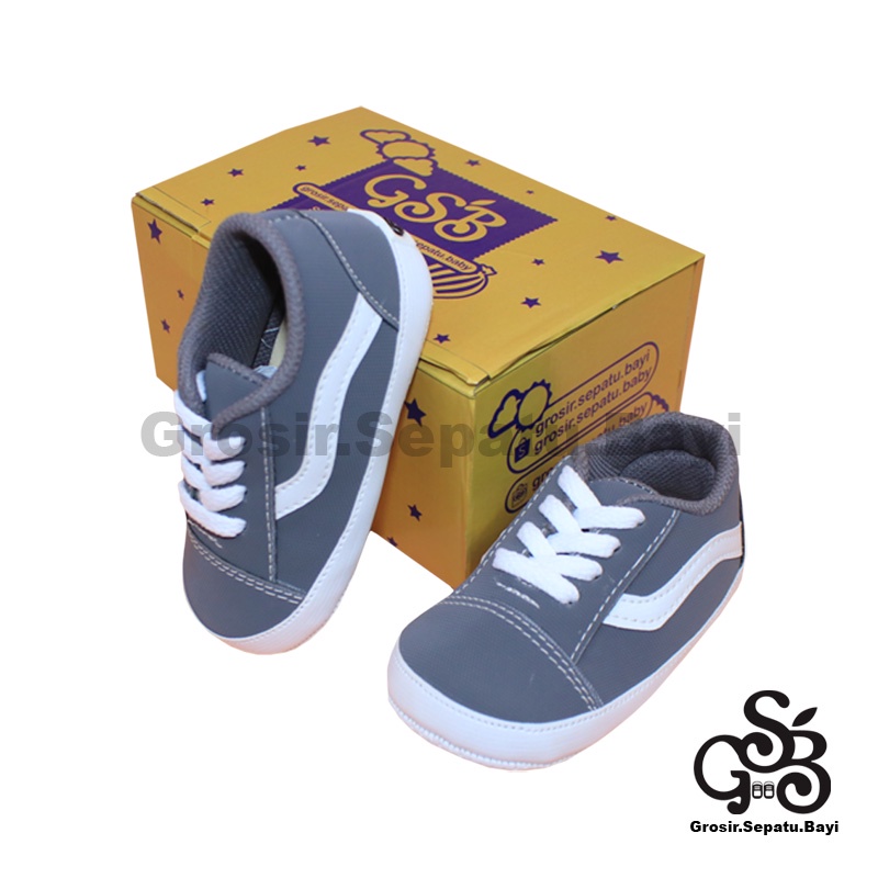 sepatu bayi baby shoes prewalker laki laki perempuan umur 2 sampai 14 bulan model Fans Classic