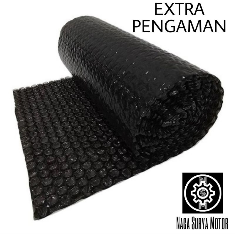 

Extra pengaman BUBBLE WRAP untuk orderan NAGA SURYA MOTOR