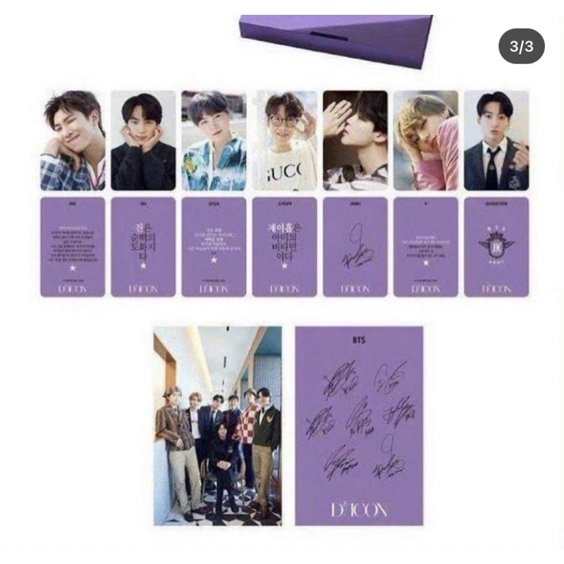 SHARING DICON BTS 2018-2022