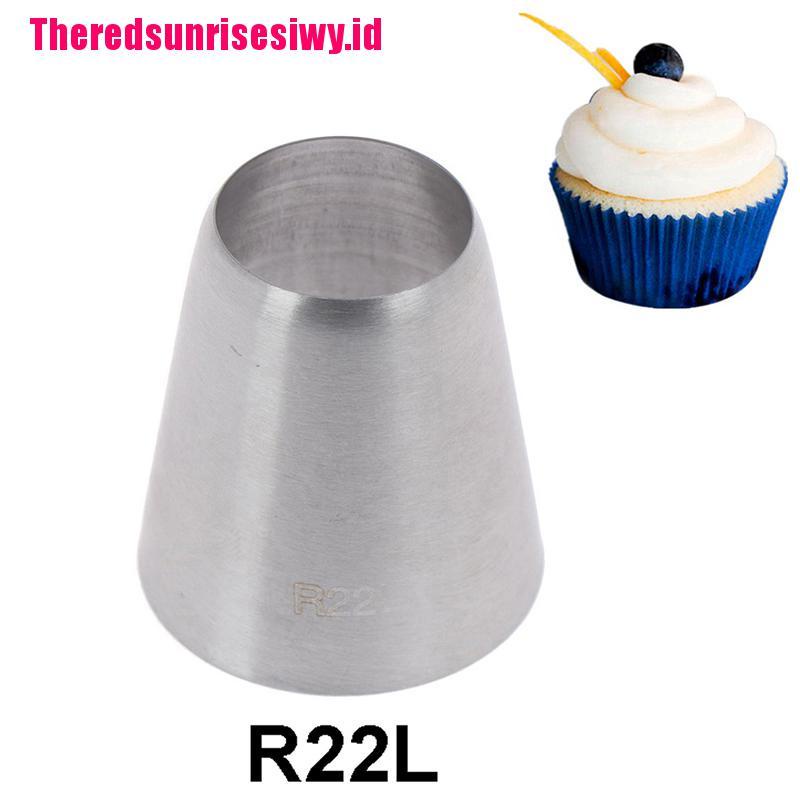 (Theredsunrisesiwy.Id) R22L Spuit Piping Bulat Untuk Dekorasi Kue / Pastry