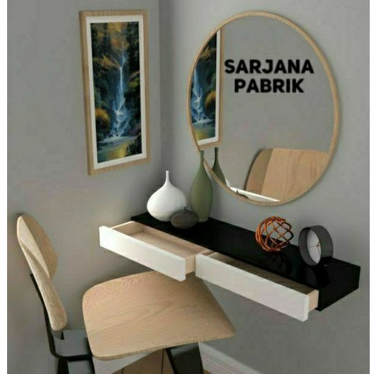 Rak Dinding Tembok Hiasan Interior Vas Bunga Ikan Tv Vcd Boneka Buku Souvenir Kayu Besi Terbaru PAPA