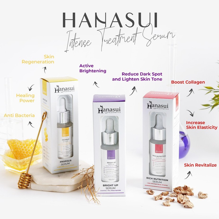 HANASUI SERUM &amp; MASKER BPOM