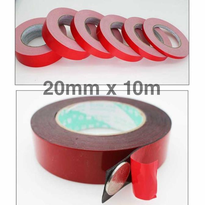 

NIKTO Tape Lakban Double Tape 3M Foam Serba Guna Size 10m X 20mm