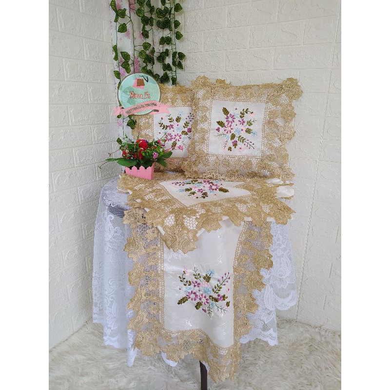 SARUNG BANTAL SOFA + SARUNG BANTAL KURSI TAMU