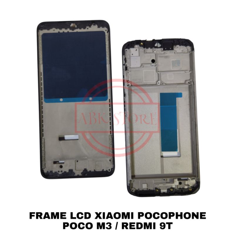 FRAME LCD - TATAKAN LCD - TULANG LCD XIAOMI POCOPHONE POCO M3 / REDMI 9T