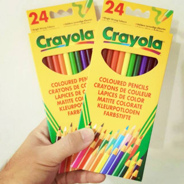 

ORIGINAL CRAYOLA 24 WARNA