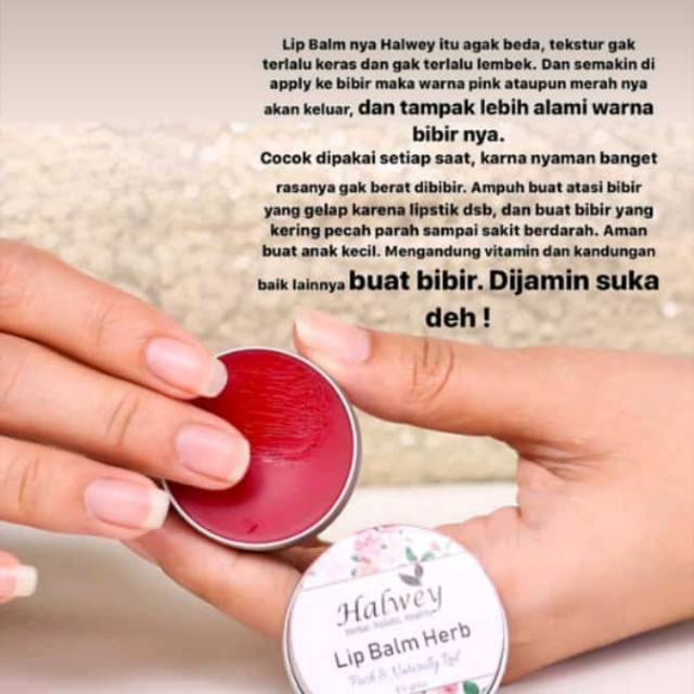 LIP BALM HALWEY
