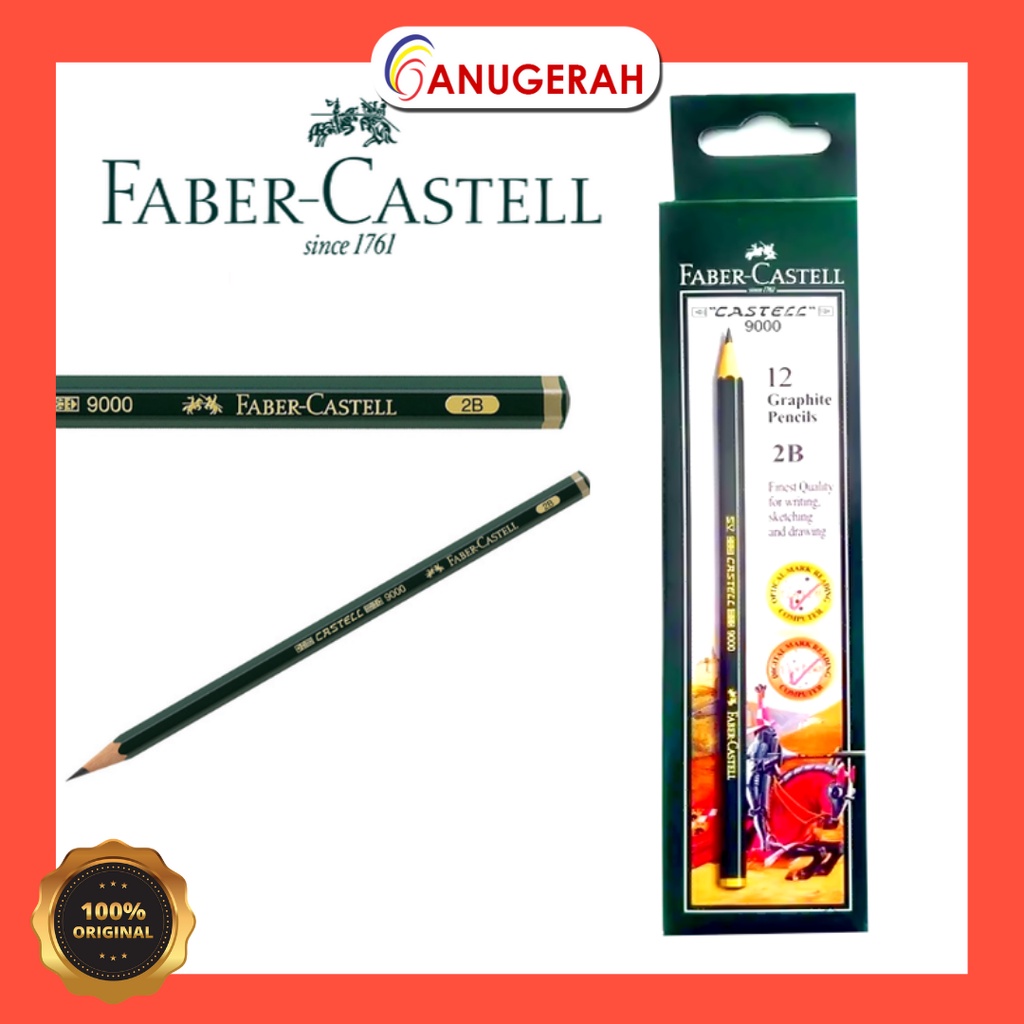 

FABER CASTELL 2B PENSIL KOMPUTER (PCS)