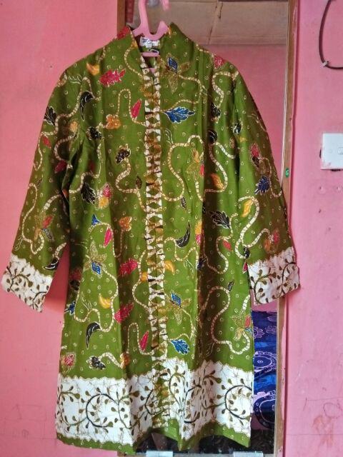 Gamis Batik Modern S M L Xl Xxl 3xl 4xl 5xl 6xl 7xl