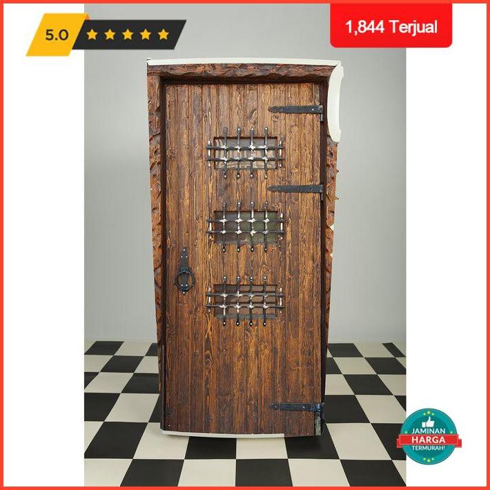 Dekorasi Rumah Stiker Kulkas 2 Pintu Pintu Kayu 01-05 - Pkayu1 Exclusive