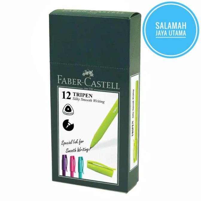 

Pulpen Tripen 0,7 Faber Castell (Black Ink / Tinta Hitam) MURAH