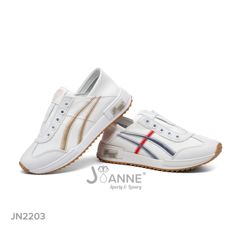 [ORIGINAL] JOANNE 2Fungsi Slip On Sneakers Shoes Sepatu Wanita #JN2203