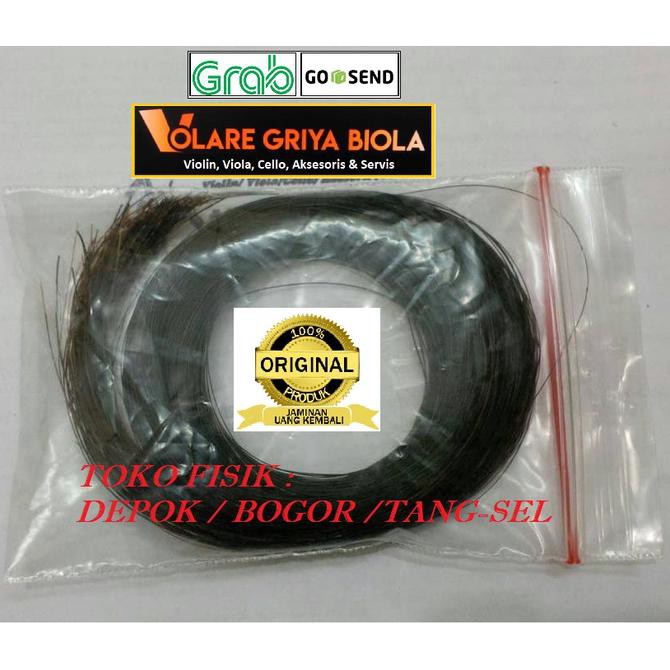 Sale Hair Bow Biola, Ekor Kuda Mongolia Hitam
