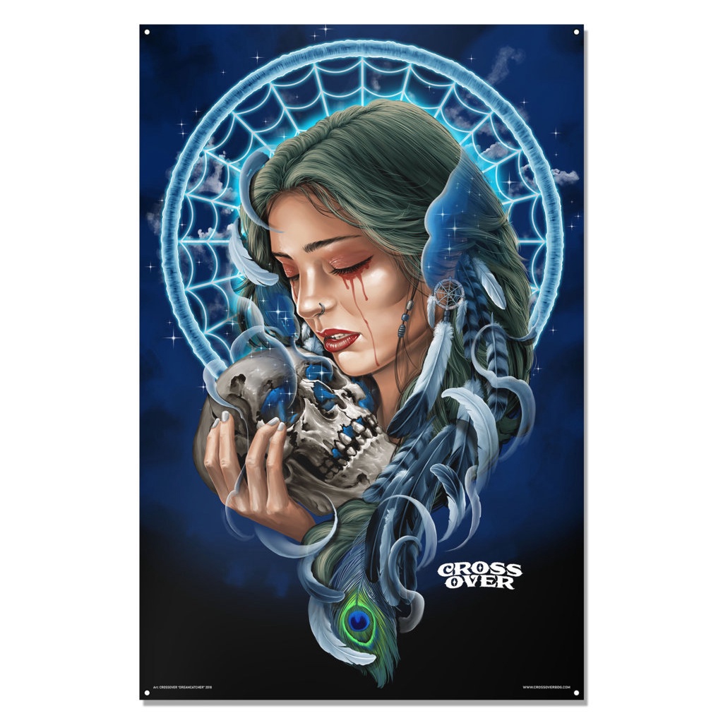 FLAG BANNER CROSSOVER DREAMCATCHER