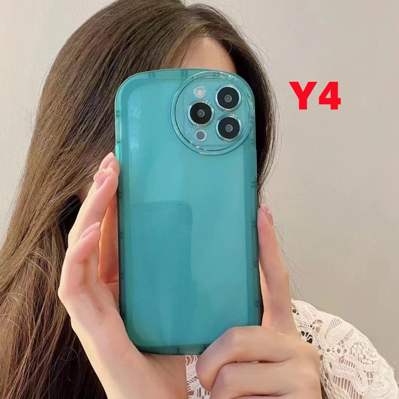 Soft Case TPU Transparan Shockproof Cover OPPO A15 A76 A96 A16 A95 A74 A54 A95 5G A12 A5S A7 A53 A33 Reno 5Z 6 5G A16s A36 A11 A35