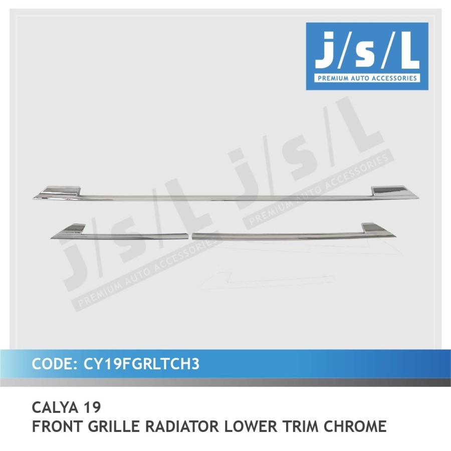 list grill radiator bawah calya 2019 chrome jsl