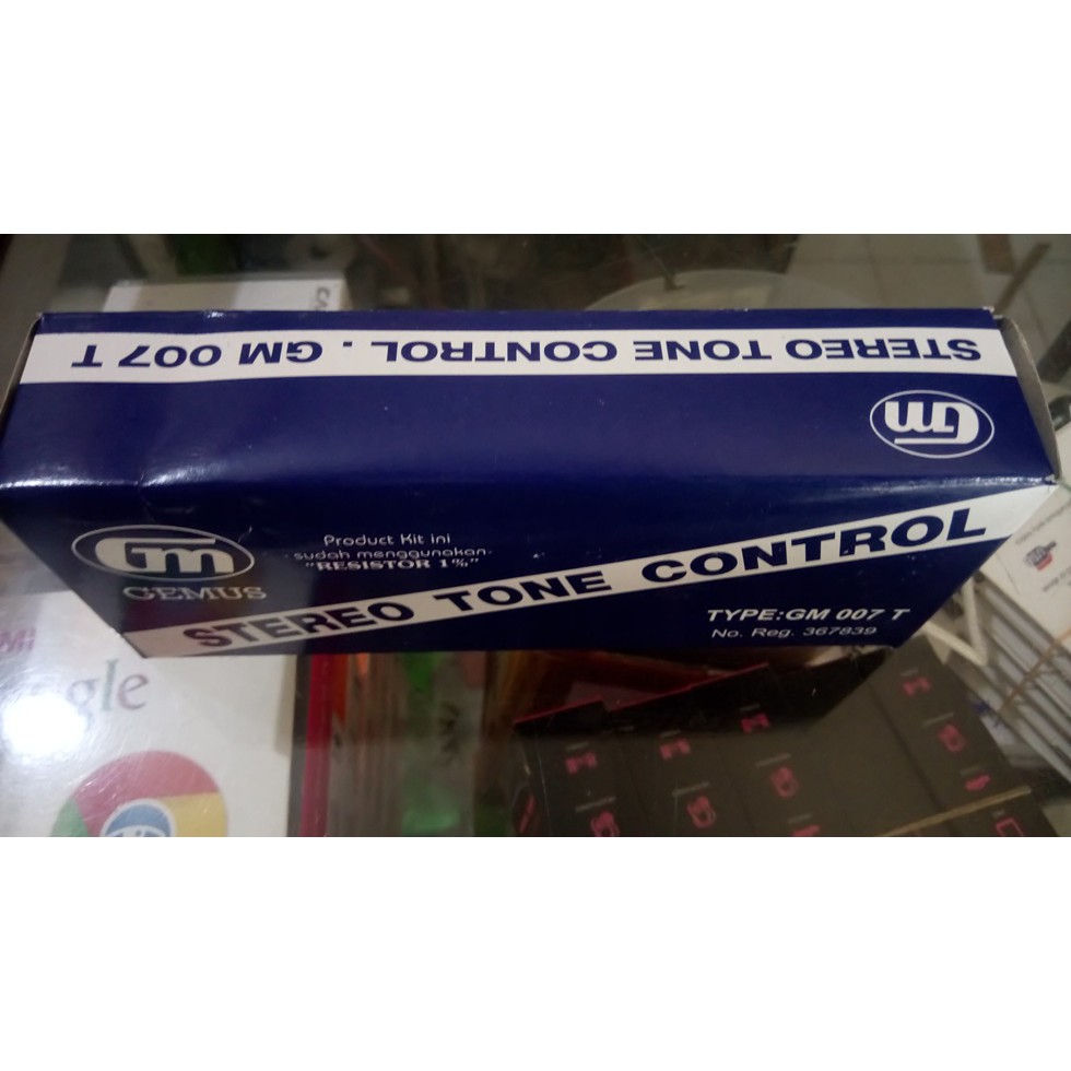 STEREO TONE CONTROL GM 007T LENGKAP